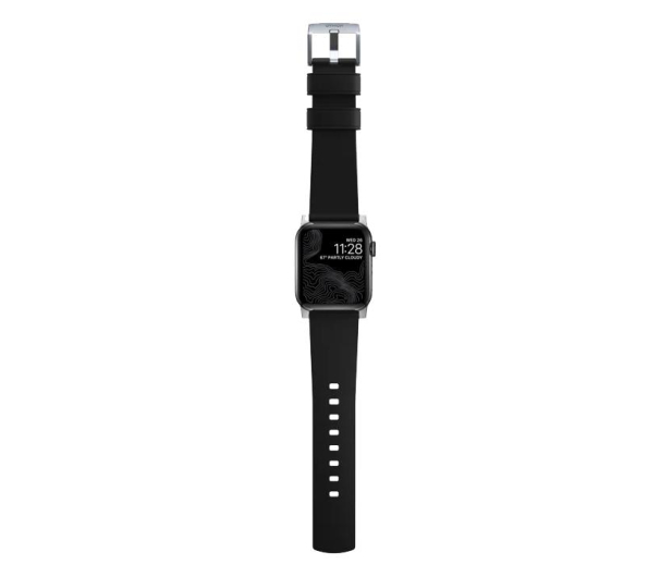 Nomad Active Strap Pro Apple Watch 49/45/44/42mm black/silver - 614948 - zdjęcie 5